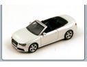 Spark Model S87132 AUDI RS5 CABRIOLET 2010 WHITE 1:87 Auto Stradali