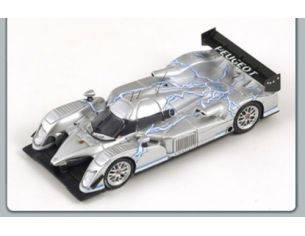 Spark Model S87097 PEUGEOT 908 HYBRID 2008 SILVER 1:87 Modellino
