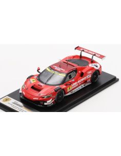 LOOKSMART LSSGT25006 FERRARI 296 GT3 N.6 GT300 SUPER GT 2025 KATAYAMA-MEHRI MUNTAN 1:43 Modellino