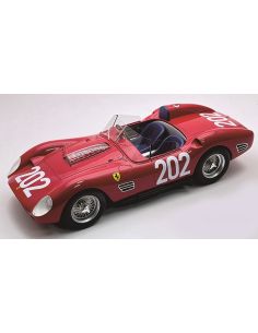 TECNOMODEL TMD18261D FERRARI 250 TR59-60 N.202 TARGA FLORIO 1960 GINTHER-CABIANCA 1:18 Modellino