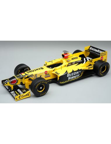 TECNOMODEL TMD18384B JORDAN HONDA 198 N.9 WINN.BELGIUM GP 1998 D.HILL 1:18 Modellino