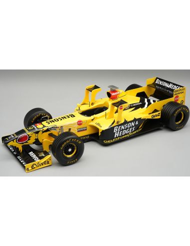 TECNOMODEL TMD18384C JORDAN HONDA 198 N.9 IMOLA GP 1998 D.HILL 1:18 Modellino