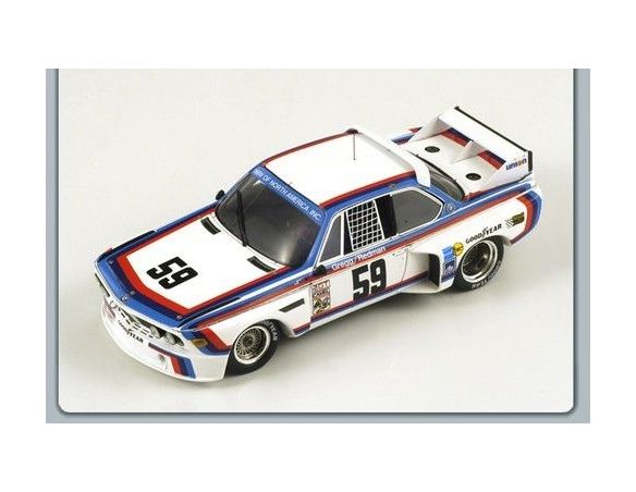 Spark Model S43DA76 BMW CSL N.59 WINNER DAYTONA 1976 1:43 Modellino