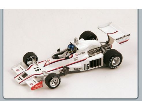 Spark Model S3832 SHADOW H.STUCK 1978 N.16 BRAZIL GP 1:43 Modellino