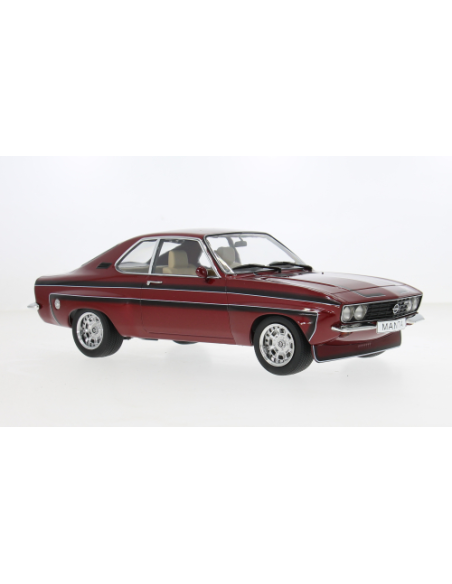 MODELCARGROUP MCG18427 OPEL MANTA A IRMSCHER 1974 DARK RED 1:18 Modellino