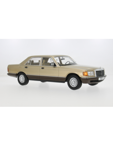 MODELCARGROUP MCG18548 MERCEDES S-CLASS (W126) 1979 BEIGE 1:18 Modellino