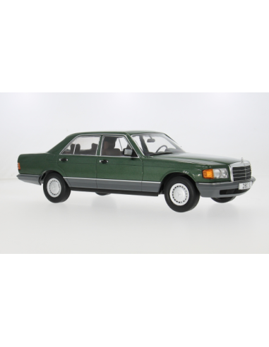 MODELCARGROUP MCG18549 MERCEDES S-CLASS (W126) 1979 DARK GREEN 1:18 Modellino