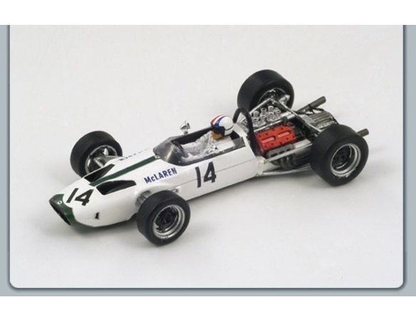 Spark Model S3094 MC LAREN M2B SERENISSIMA B.MC LAREN 1966 N.14 6th BRITISH GP 1:43 Formula 1