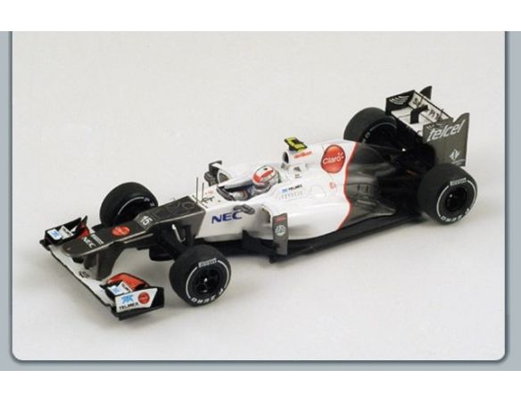 Spark Model S3033 SAUBER S.PEREZ 2012 N.15 2nd MALAYSIAN 1:43 Modellino