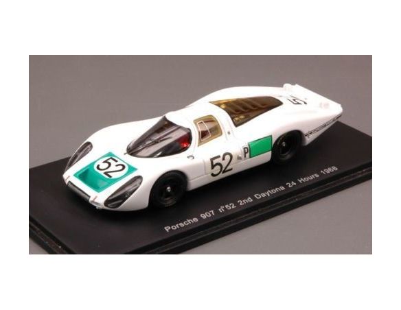 Spark Model S2985 PORSCHE 908 N.52 2nd DAYTONA 1968 SIFFERT-HERRMANN-MITTER 1:43 Modellino