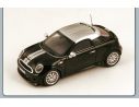 Spark Model S2648 MINI COUPE' 2012 BLACK/SILVER 1:43 Auto Stradali
