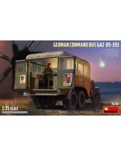 MINIART MIN35202 GERMAN COMMAND BUS GAZ-05-193 KIT 1:35 Modellino