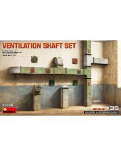 MINIART MIN35650 VENTILATION SHAFT SET KIT 1:35 Modellino