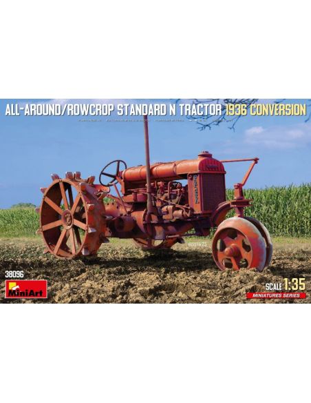 MINIART MIN38096 ALL-AROUND ROWCROP STANDARD N TRACTOR 1936 CONVERSION KIT 1:35 Modellino