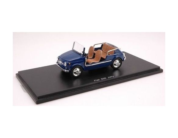 Spark Model S1496 FIAT 500 JOLLY 1962 DARK BLUE 1:43 Modellino
