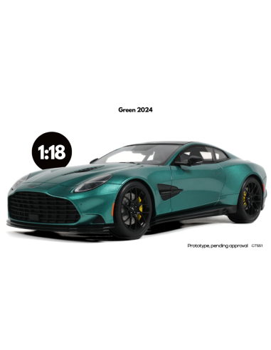GT SPIRIT GT551 ASTON MARTINVANQUISH 2024 GREEN 1:18 Modellino