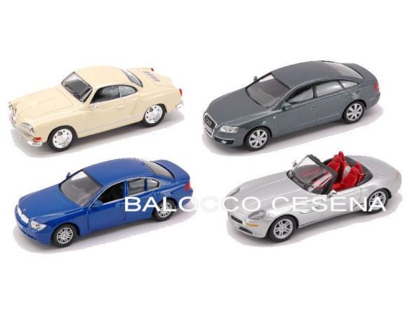 Edison Giocattoli EDS892121 AUTO EUROPEE 4 ASS.EDIZIONE 4 1:43 Auto Stradali