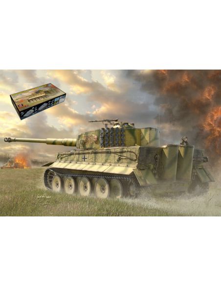 TRUMPETER TP00944 CARRO TIGER I Pz.Kpfw.VI KIT 1:16 Modellino
