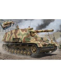 TRUMPETER TP00953 CARRO GERMAN Sd.Kfz. 165 HUMMEL LATE PRODUCTION 1:16 Modellino