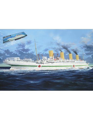 TRUMPETER TP03721 NAVE HMHS BRITANNIC KIT 1:200 Modellino