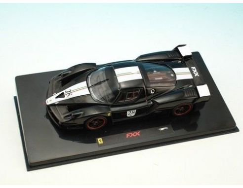 Hot Wheels HWN5608 FERRARI FXX 2005 N.28 BLACK 1:43 Modellino