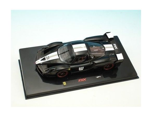 Hot Wheels HWN5608 FERRARI FXX 2005 N.28 BLACK 1:43 Modellino