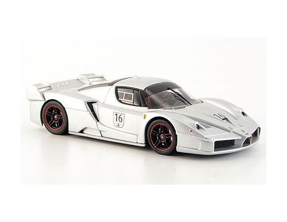 Hot Wheels HWN5609 FERRARI FXX 2005 N.16 SILVER 1:43 Modellino