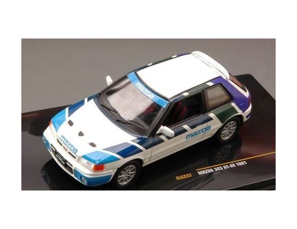 Ixo model CLC237 MAZDA 323 GT-AE 1991 1:43 Modellino