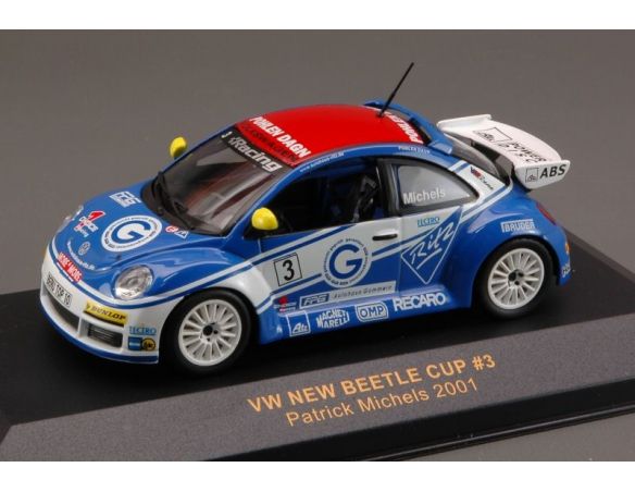 Ixo model GTM008 VW NEW BEETLE CUP N.3 '01 1:43 Auto Competizione