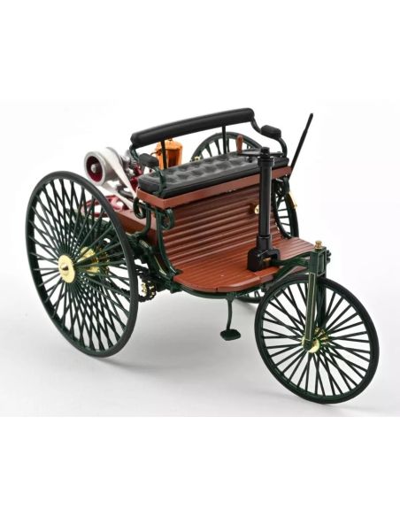 NOREV NV183701R BENZ PATENT-MOTORWAGEN 1886 GREEN REPRODUCTION 1:18 Modellino