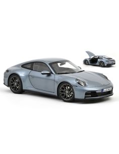 NOREV NV187170 PORSCHE 911 CARRERA 2025 POLAR SILVER METALLIC 1:18 Modellino