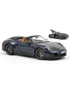 NOREV NV187180 PORSCHE 911 CARRERA CABRIOLET 2025 BLUE METALLIC 1:18 Modellino