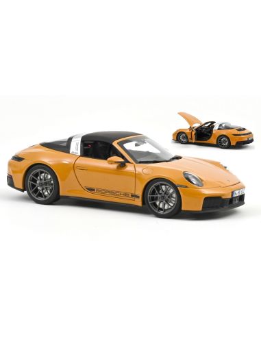 NOREV NV187190 PORSCHE 911 TARGA 4 GTS 2025 BAHAMA YELLOW 1:18 Modellino