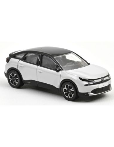 NOREV NV310987 CITROEN C4 2025 OKENITE MET.WHITE AND BLACK 1:64 Modellino
