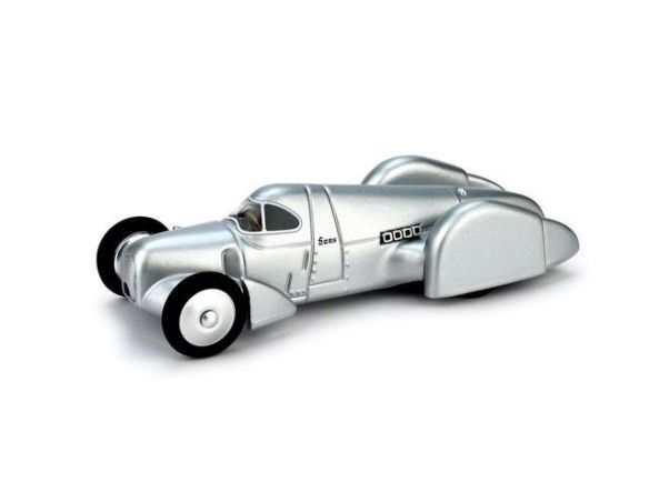 Brumm BM0108B AUTO UNION REKORDWAGEN 1937 (320,267 Km/h) H.STUCK AUTOST. FI-ROMA 1:43 Modellino