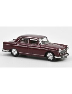 NOREV NV474451 PEUGEOT 404 1968 BORDEAUX 1:87 Modellino