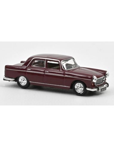 NOREV NV474451 PEUGEOT 404 1968 BORDEAUX 1:87 Modellino