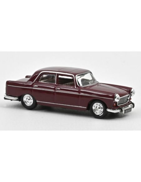 NOREV NV474451 PEUGEOT 404 1968 BORDEAUX 1:87 Modellino