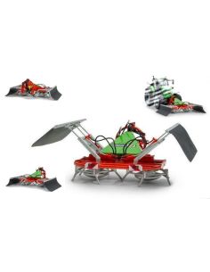 UNIVERSAL HOBBIES UH6850 DIFFUSORE COMPATTATORE HOLARAS JUMBO HK-HUS SILAGE SPREADER 1:32 Modellino