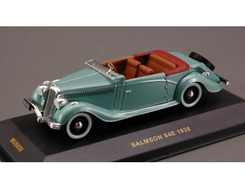 Ixo model MUS038 SALMSON S4E 1938 WATER GREEN 1:43 Modellino