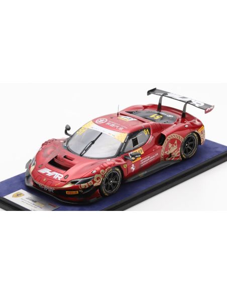 LOOKSMART LS18RC036 FERRARI 296 GT3 N.51 MACAU GT CUP FIA GT 2024 D.G.SERRA 1:18 Modellino