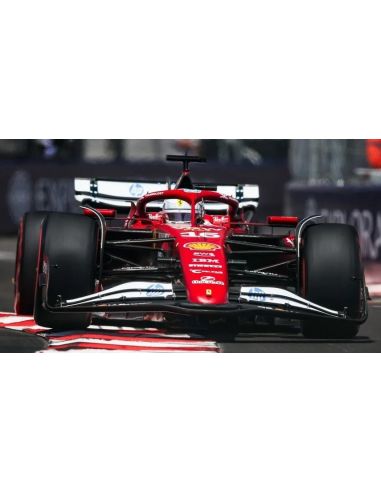 LOOKSMART LSF1075 FERRARI SF-25 N.16 2nd MONACO GP 2025 C.LECLERC 1:43 Modellino