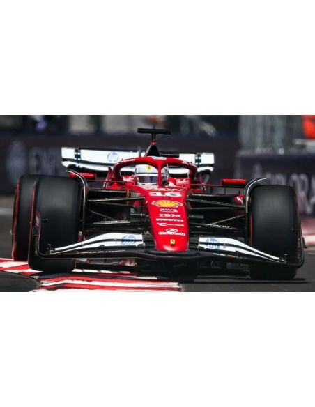 LOOKSMART LSF1075 FERRARI SF-25 N.16 2nd MONACO GP 2025 C.LECLERC 1:43 Modellino