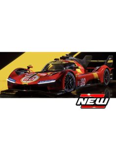 BBURAGO BU16306 FERRARI 499P N.50 LE MANS 2025 FUOCO-NIELSEN-MOLINA 1:18 Modellino