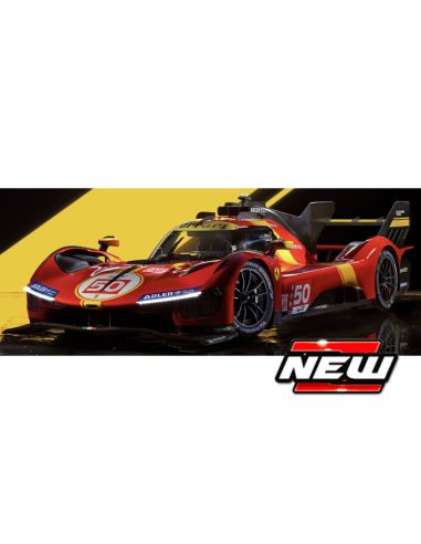 BBURAGO BU16306 FERRARI 499P N.50 LE MANS 2025 FUOCO-NIELSEN-MOLINA 1:18 Modellino