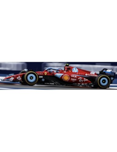 BBURAGO BU36844SMI FERRARI SF-24 N.55 5th MIAMI GP 2024 CARLOS SAINZ 1:43 Modellino