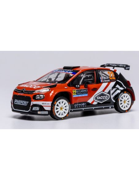 IXO MODEL RAM975A CITROEN C3 N.22 RALLY2 MONTE CARLO 2025 ROSSEL-DUNAND 1:43 Modellino