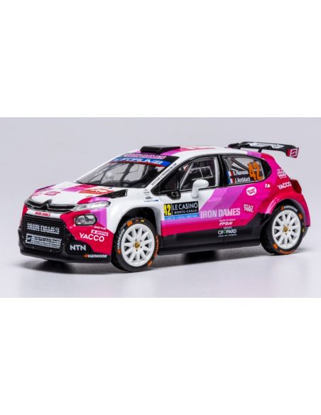 IXO MODEL RAM976 CITROEN C3 N.42 RALLY2 RALLY MONTE CARLO 2025 RUMEAU-AMBLARD 1:43 Modellino