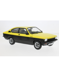 MODELCARGROUP MCG18598 OPEL KADETT C COUPE GT/E 1975 YELLOW/BLACK 1:18 Modellino