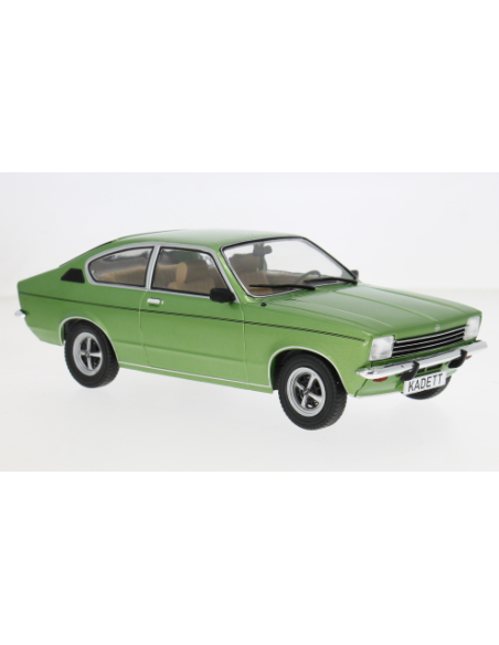 MODELCARGROUP MCG18599 OPEL KADETT C COUPE GT/E 1975 GREEN 1:18 Modellino